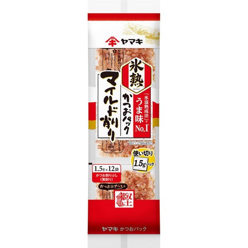 ヤマキ 氷熟 マイルド削り 1.5g x 12袋