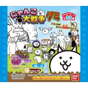バンダイ にゃんこ大戦争グミ(2026年3月リニューアル) 33g Green Beans