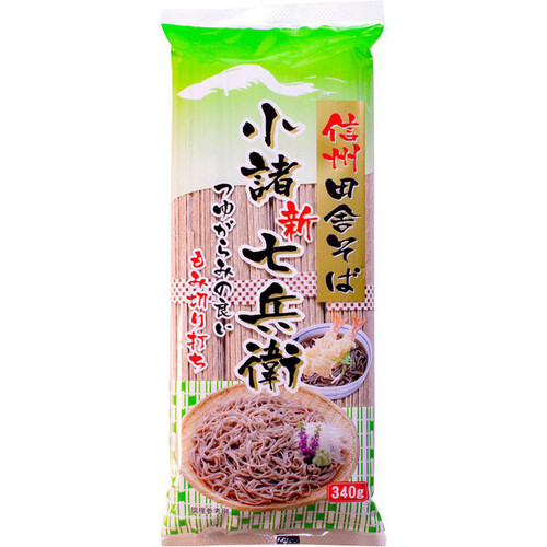 星野物産 信州田舎そば小諸七兵衛 340g Green Beans | グリーン