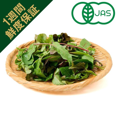 [鮮度+]【有機】茨城県産 ベビーリーフ 50g