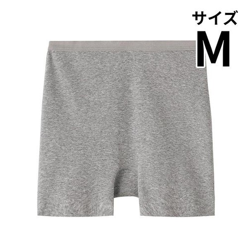 グンゼ いいここち レギュラーショーツ 1分丈 婦人 M グレーモク