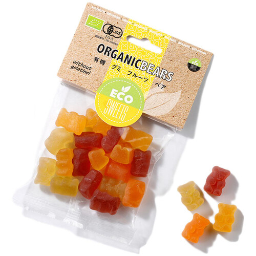 エコスイーツ 有機グミ ベア 75g Green Beans | グリーンビーンズ by AEON
