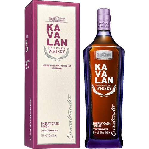 【KAVALAN】 コンサートマスター シェリーカスク　フィニッシュ　700ml KAVALAN カバラン コンサートマスター シェリー カスク