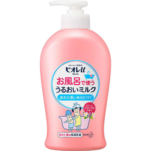 花王 ビオレu お風呂で使う うるおいミルク フローラルの香り 300ml