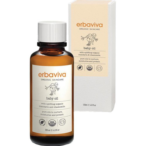 erbaviva ベビーオイル 新生児から 120mL