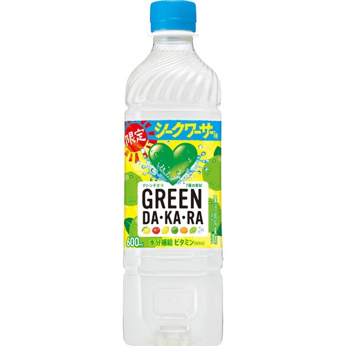 サントリー GREEN DA・KA・RA 限定シークワーサー味(冷凍兼用) 600ml