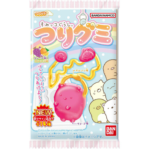 クミコ バンダイ すみっコぐらし つりグミ 14g Green Beans | グリーン