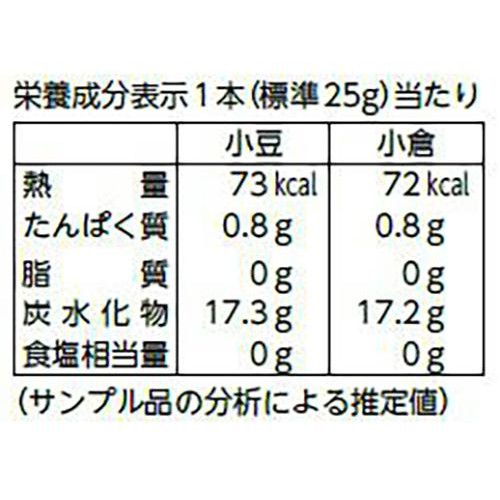榮太樓 ひとくちようかん 小豆・小倉  4本