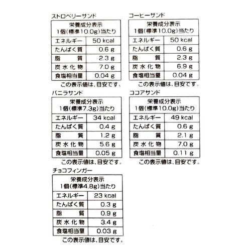 松永製菓 カクテルサンド 250g