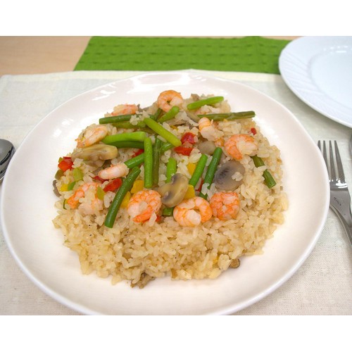 冷凍】三水フーズ 海老のガーリックピラフ 520g Green Beans