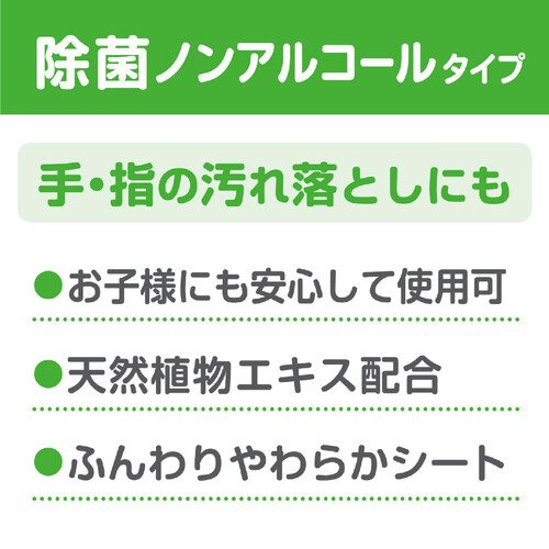 日本製紙クレシア スコッティウェットティシュー除菌ノンアルコールタイプつめかえ用 120枚2個