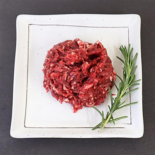 【ペット用】 国泰ジャパン エゾ鹿赤身肉ミンチ【冷凍】 500g