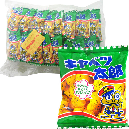 菓道 キャベツ太郎 14g x 30個入 Green Beans | グリーンビーンズ by AEON