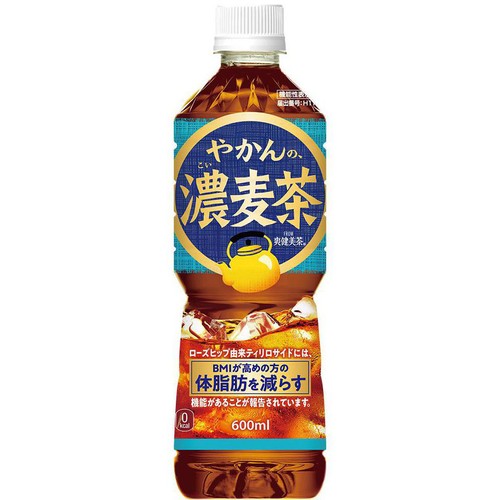 コカ・コーラ やかんの濃麦茶 600ml