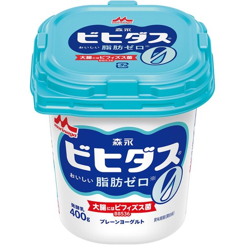 森永乳業 ビヒダスプレーンヨーグルト脂肪ゼロ 400g