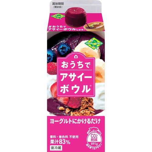 フルッタフルッタ おうちでアサイーボウル ヨーグルトにかけるだけ 720g