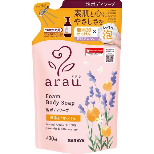 サラヤ アラウ泡ボディソープ詰替 430ml