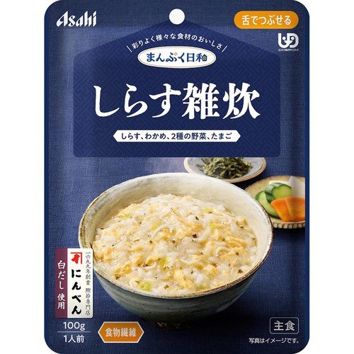 アサヒグループ食品 まんぷく日和 しらす雑炊 100g