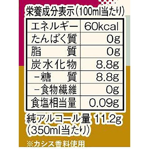 【4%】 高知カクテル マダムロゼ 350ml