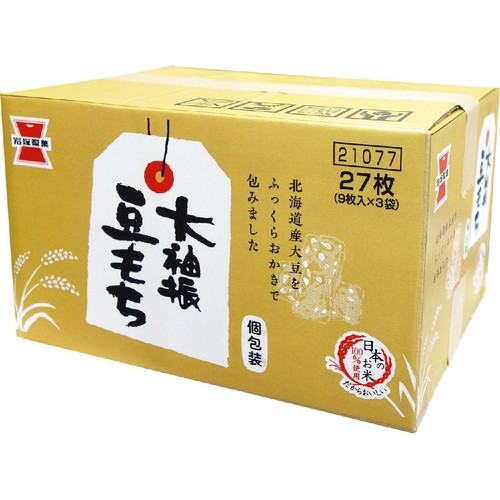 岩塚製菓 箱 大袖振豆もち 27枚入 Green Beans | グリーンビーンズ by AEON