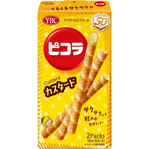 ヤマザキビスケット ピコラカスタード 5本 x 2パック