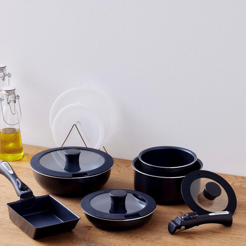 アイリスオーヤマ ダイヤモンドコートパン12点セット フライパン・なべ