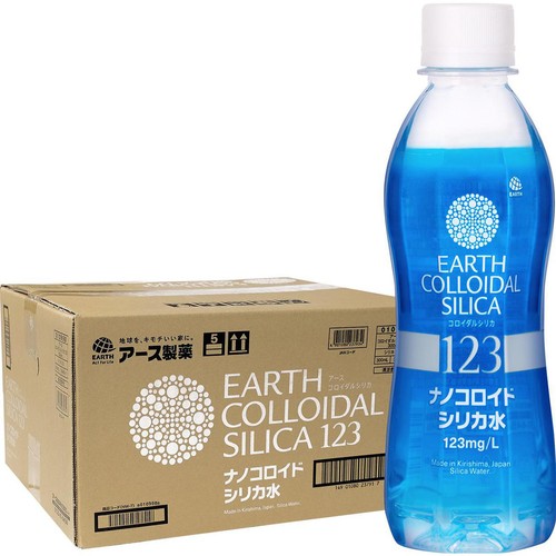 アース製薬 アース コロイダルシリカ123 ナノコロイドシリカ水 1ケース 300ml x 30本