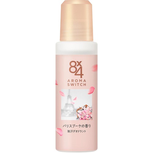 花王 8 x 4 アロマスイッチ ロールオン パリスブーケの香り 65ml
