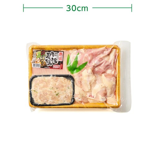【冷凍】徳島県産 熟成阿波尾鶏鍋セット 850g