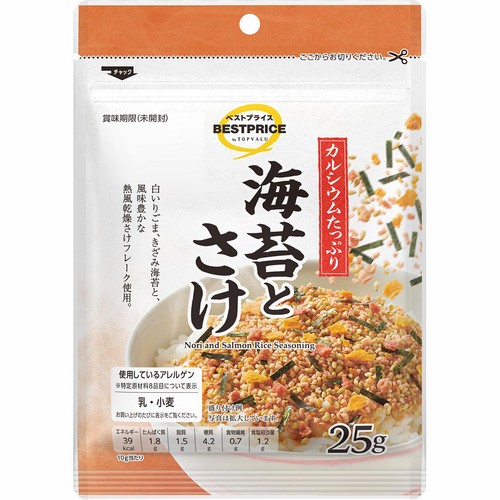 海苔とさけのふりかけ 25g トップバリュベストプライス