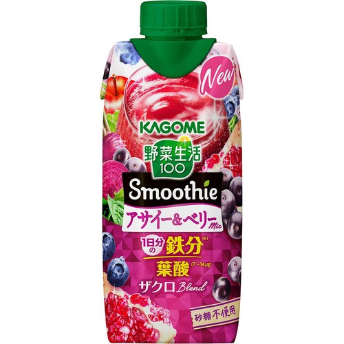 カゴメ 野菜生活アサイーベリースムージー 330ml