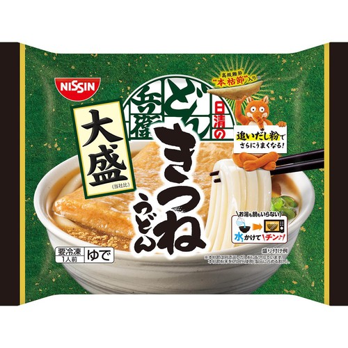 日清食品 どん兵衛 大盛きつねうどん【冷凍】 1人前(350g)