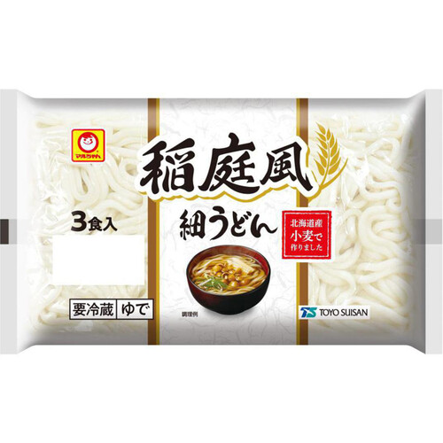 マルちゃん 稲庭風 細うどん 3食入