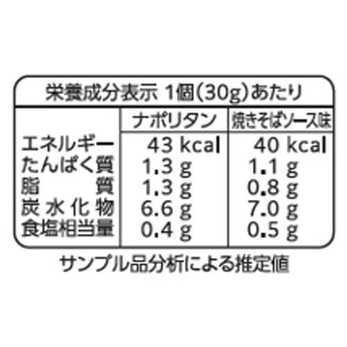 ニップン 2種のスパゲッティ ナポリタン&焼きそばソース味【冷凍】 2種 x 2カップ入