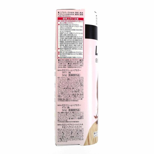 花王 ブローネ ルミエスト ヘアカラー 1B ナチュラルブラウン 100g + 8g