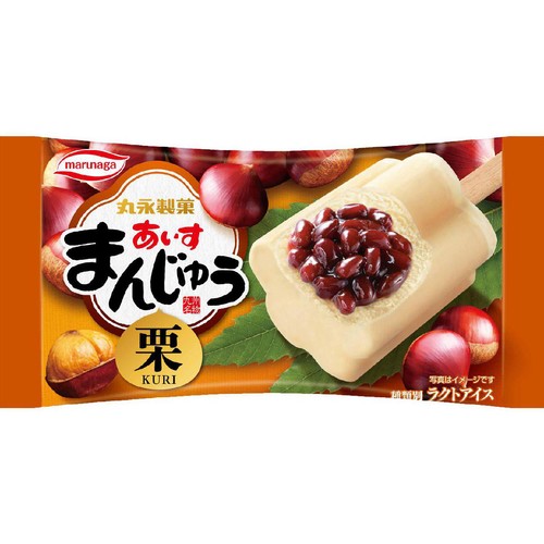 丸永製菓 九州名物 あいすまんじゅう栗 90ml