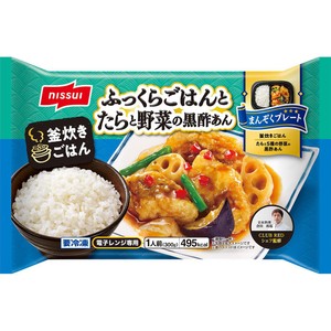 ニッスイ ふっくらごはんとたらと野菜の黒酢あん【冷凍】 300g Green