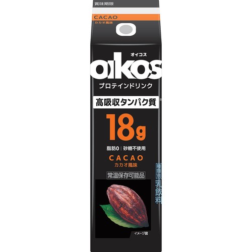 ダノン オイコス プロテインドリンク カカオ風味 240ml Green Beans