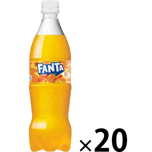 ファンタ コカ・コーラ ファンタオレンジ 1ケース 700ml x 20本 Green Beans