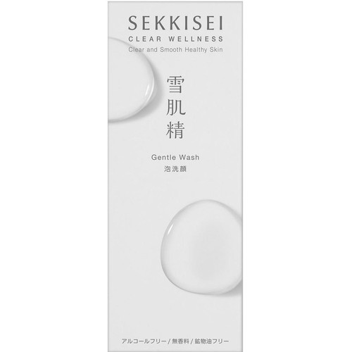 コーセー 雪肌精 クリアウェルネス ジェントル ウォッシュ 泡洗顔 160mL