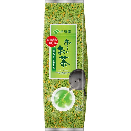 伊藤園 おーいお茶抹茶入り玄米茶 100g