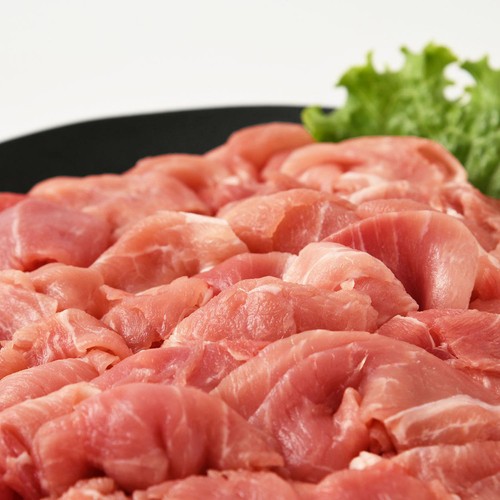 【冷凍】 国産豚肉もも切りおとし 1000g (250g x 4パック)