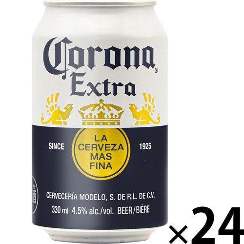 【4.5%】 AB InBev Japan コロナ エキストラ 1ケース 330ml x 24本