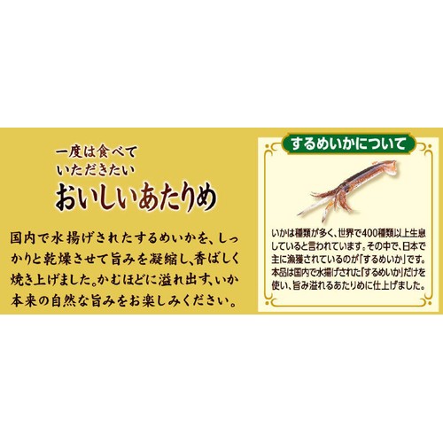 なとり 一度はたべていただきたい おいしいあたりめ 24g