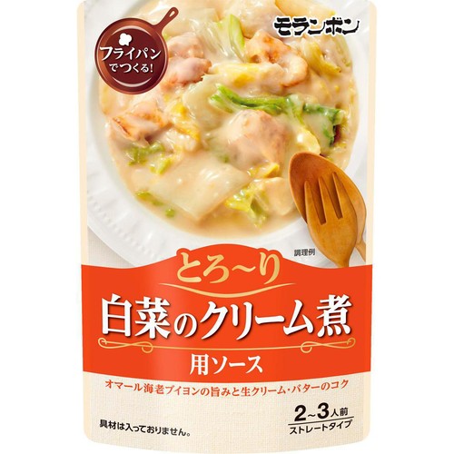 モランボン 白菜のクリーム煮用ソース 2～3人前(220g)