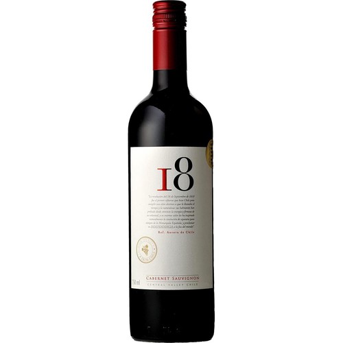 【チリ産】 エイティーン カベルネ・ソーヴィニヨン 750ml