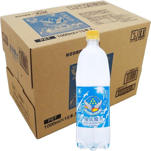 チェリオ 強炭酸水 1ケース 1000ml x 15本