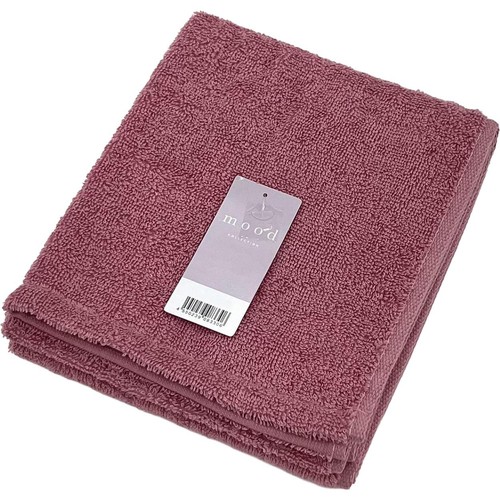 林 ムードカラー フェイスタオル 約34 x 80cm ピンク Green Beans