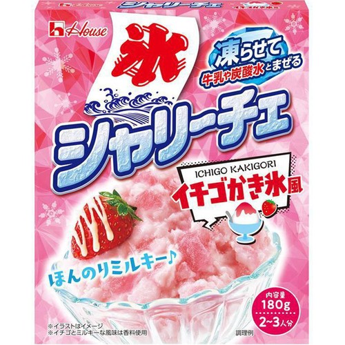 ハウス食品 シャリーチェ イチゴかき氷風 2～3人分(180g)