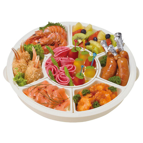 キッチンメイト 回転オードブルトレー 日本製 HC27 Green Beans